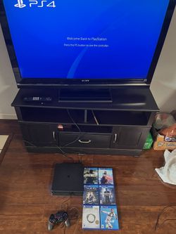 PS4 Slim 1TB With 6 Games