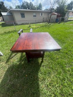 Table and chairs