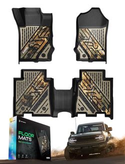 YIYT Auto Camo Floor Mats Set
