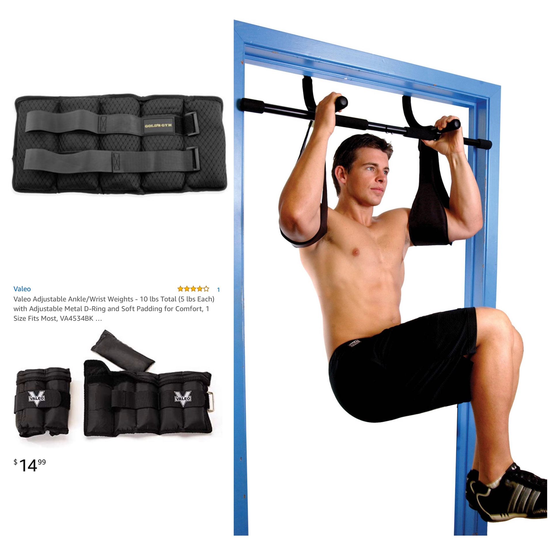 Workout bundle (ankle eights and abs sling straps)