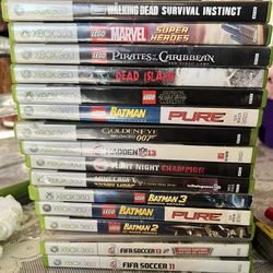 Xbox 360 Games Lot Bundle