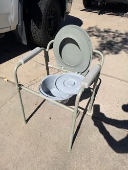 Lifestyle mobility potty chair