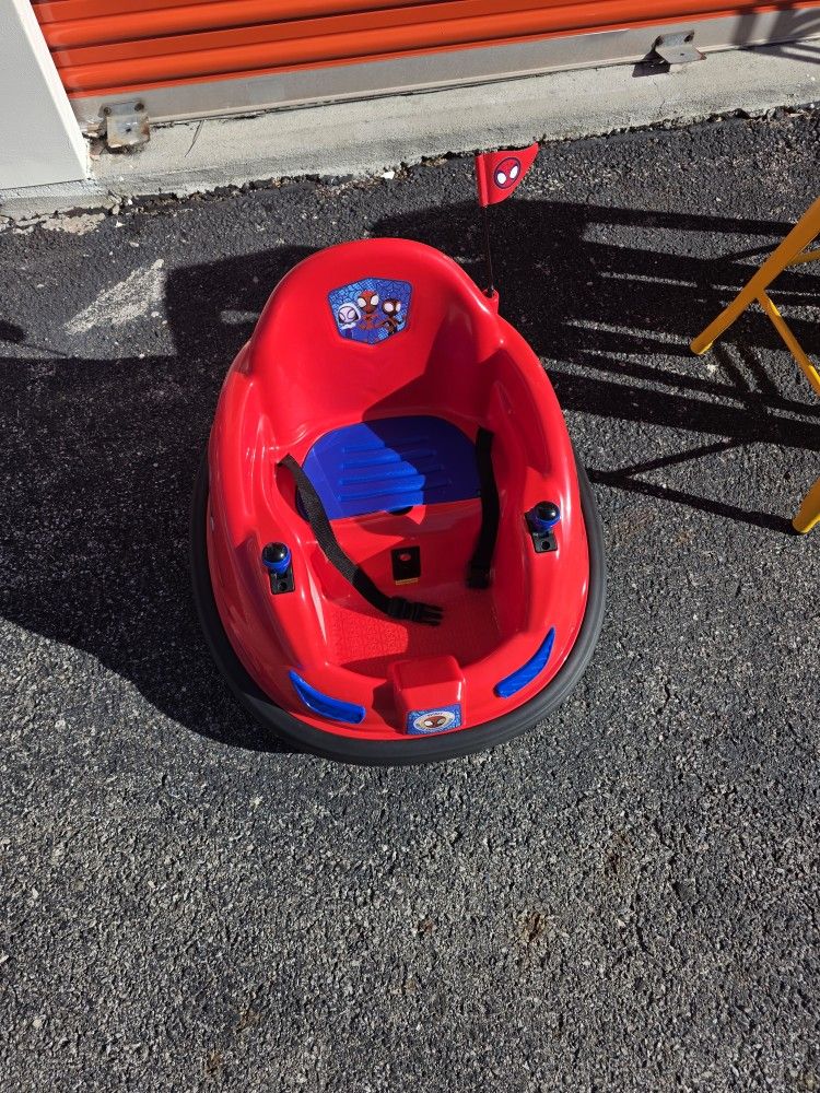 Spider Man Bumper Car Toddler