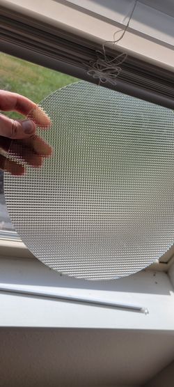 Glass Plates 10 3/4" Diameter (Removed From Recessed Overhead Light Covers)