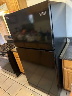 Maytag Black Refrigerator
