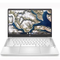  HP - 14" Chromebook - Intel Celeron  N4000 - 4GB - 32GB eMMC
