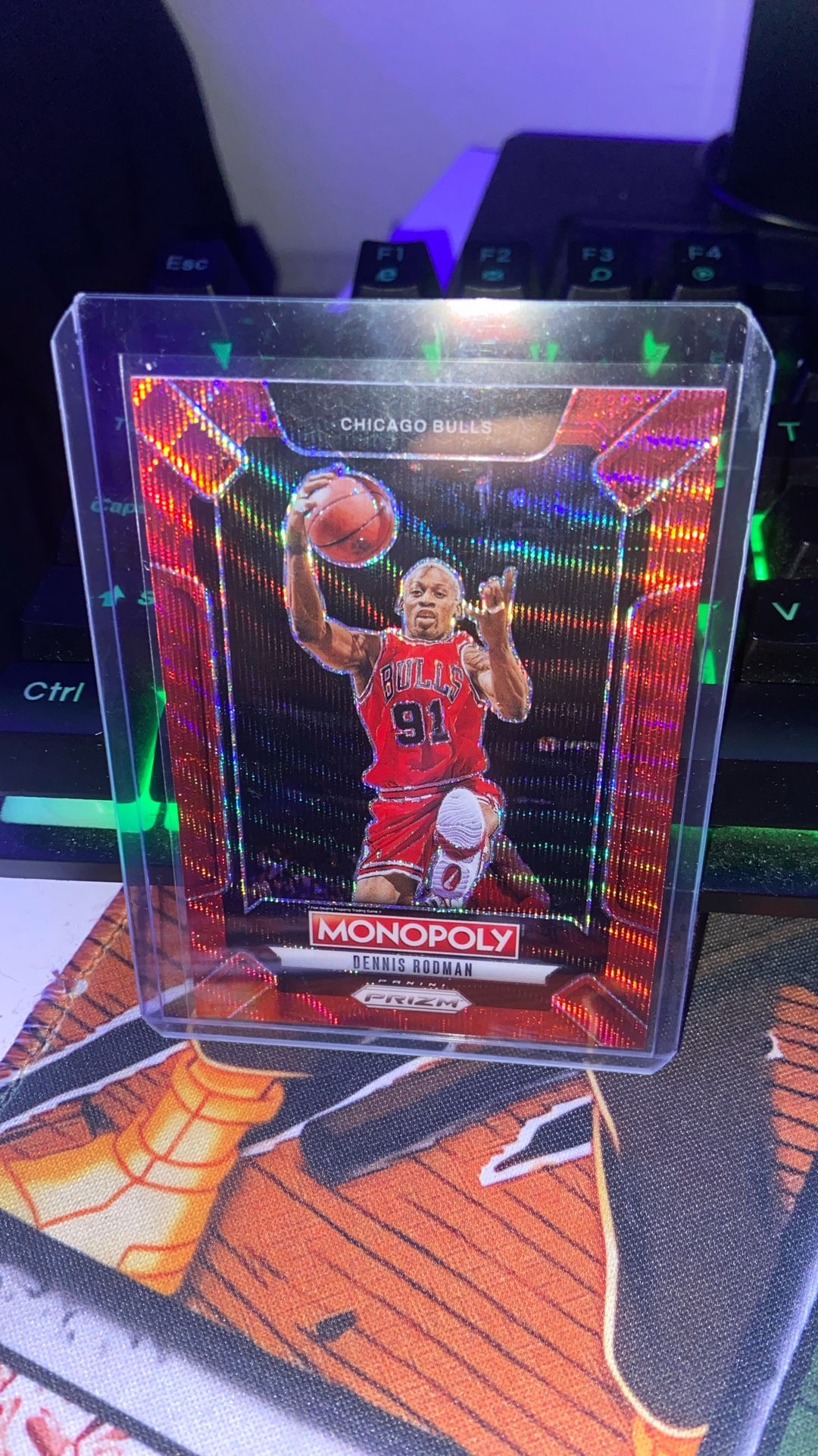 DENNIS RODMAN RED PRIZIM MONOPOLY