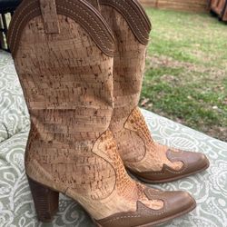 Stuart Weitzman Women’s Corky Western Boots Size 9.5
