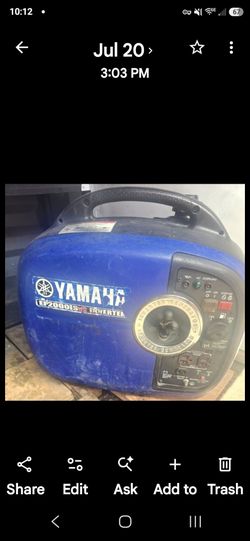 Yamaha EF2000iSv2 Inverter Generator
