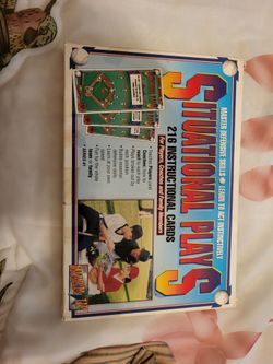 Instructional baseball cards