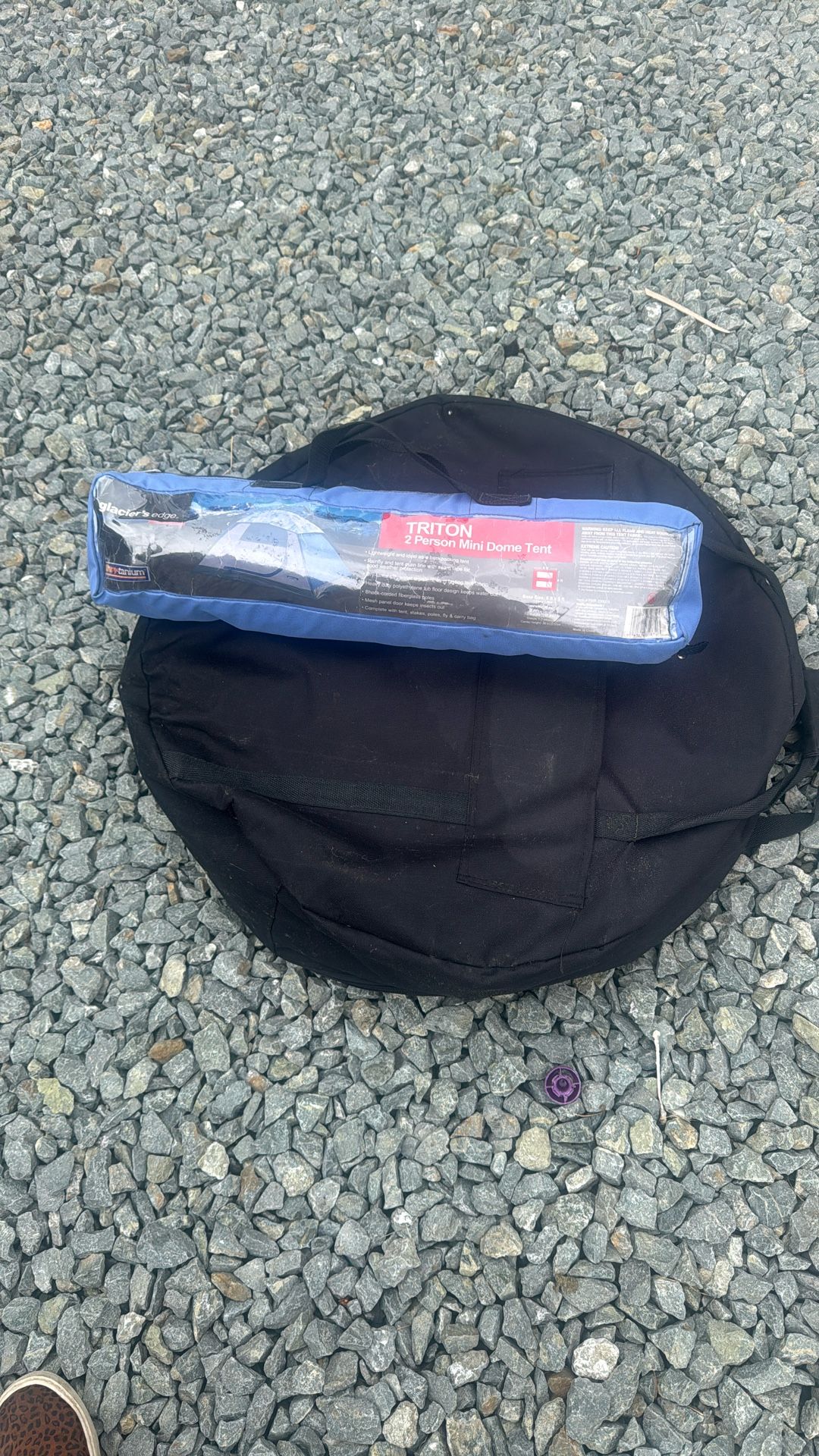 Outdoors Camping Tent And Fire Pit 26” Inch Diameter