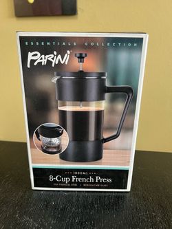 PARINI 8-Cup French Press 1000ml. NEW