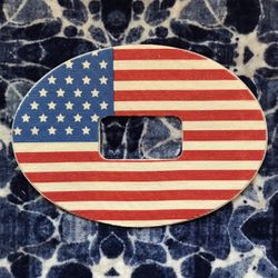 American Flag FixiC Patches