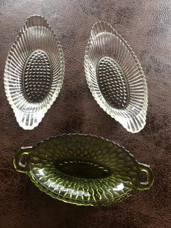 Vintage Relish Dishes