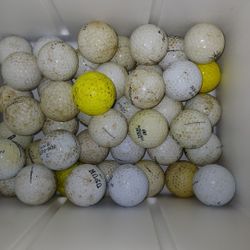 45 Used Golf Balls
