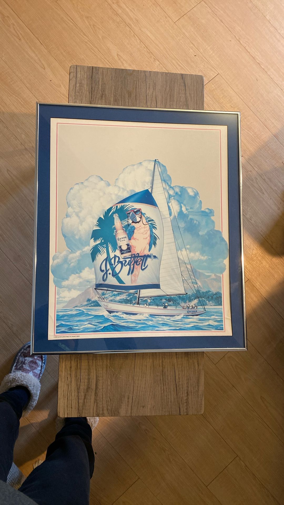 1986 Corona J Buffett Poster