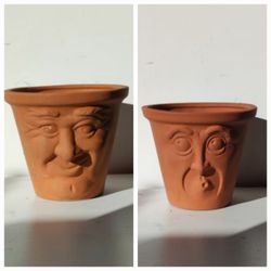 Terra Cotta Plant Pot/ Plant Planter/ Flower Pot Patio Garden Texture 