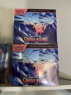Pokémon Mega Evolution Chaos Rising Elite Trainer Box x2