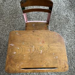 Vintage Child School Desk 