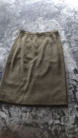 Dolce & Gabbana black knee high skirt