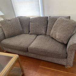 Queen Sleeper Sofa And Love Seat Set