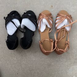 Salsa Dance Shoes Heels For Children -Girls