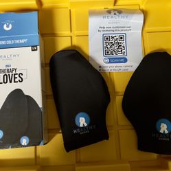 Hand Wrap – Cold Therapy Gloves for Chemo, Neuropathy, Arthritis, Injuries and Working Hands – Includes 2 Mittens and 4 Reusable and Flexible Gel Ice 