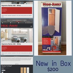 New In Box - Supreme Series 420 (vintage)  Hideaway Ironing Board $200 or Barter