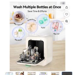 New baby bottle washing machine.