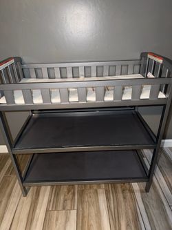 Changing table with mat