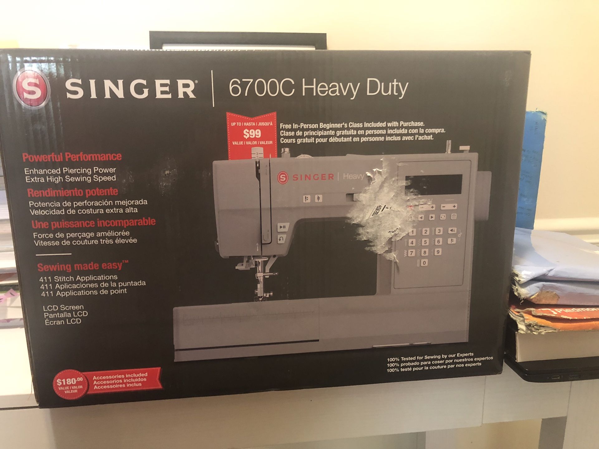 Singer Sewing Machine (Heavy Duty 6700C)