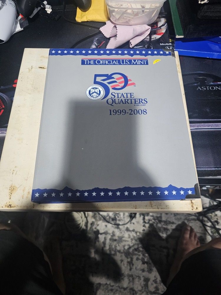 50 State Quarters In Massive Book