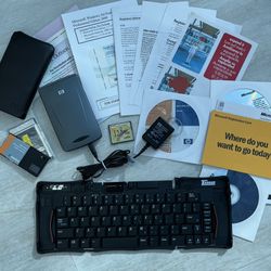 HP Jornada 540 Series Color LCD Screen Organizer Pocket PC w Charger and Keyboard