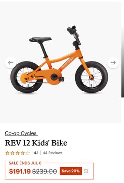 REI “REV 12”  kids bike