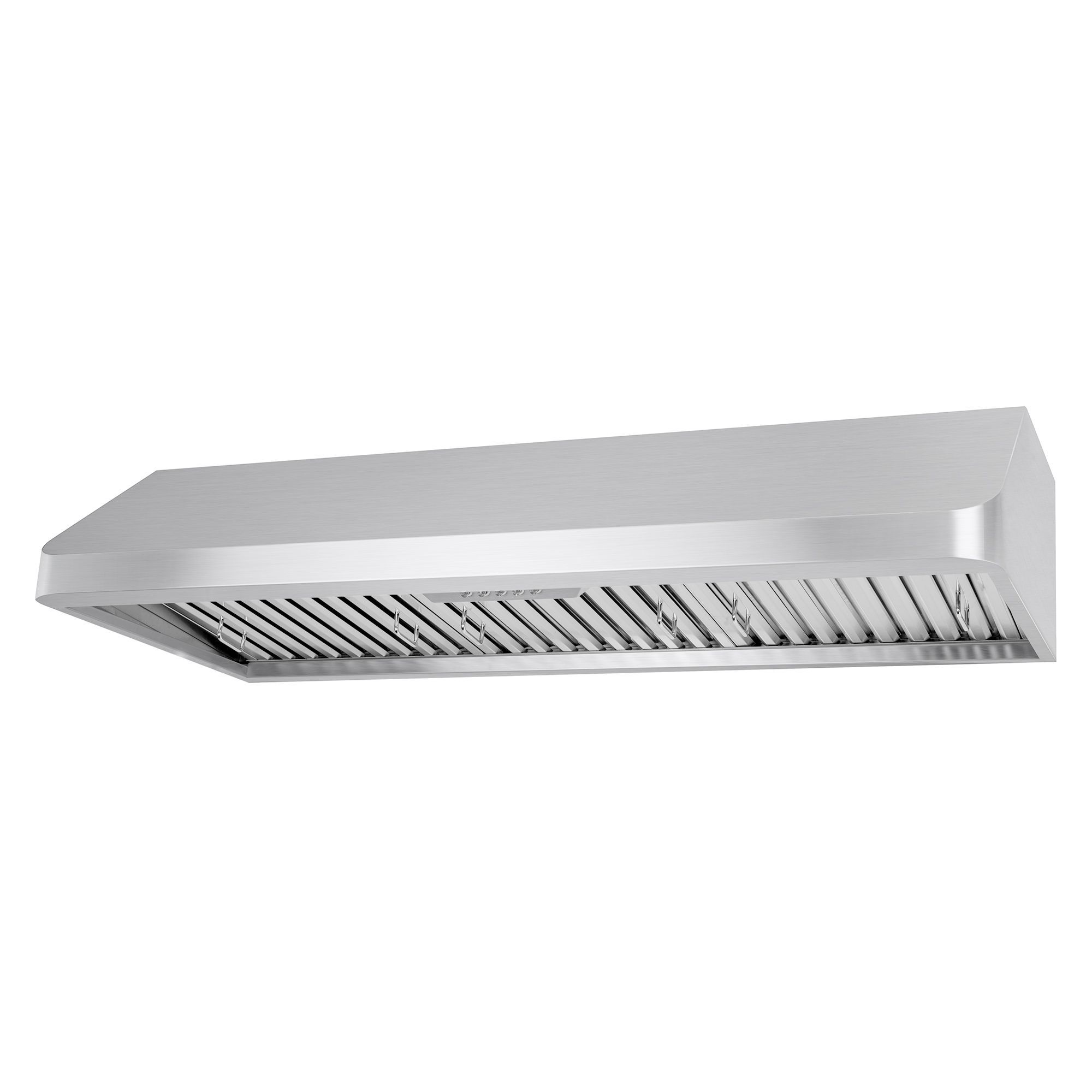 New Open Box 48" Stainless Steel Under Cabinet Range Hood with Push Button Controls