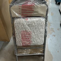 Padded  Folding Chairs 4 Pack 