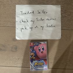 Kirby Star Allies Nintendo Switch compatible with switch 2