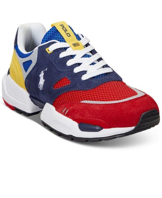 Ralph Lauren Colorblock Running Sneakers