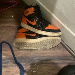 Nike Air Jordan 1 Retro High OG Shattered Bcakboard Sz 11