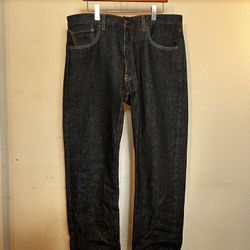 Levi 501 Black Denim Jeans