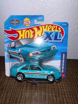 Hot wheels XL Ford Mustang fox body