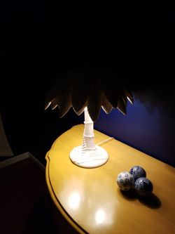 Like New Table Lamp Bright White