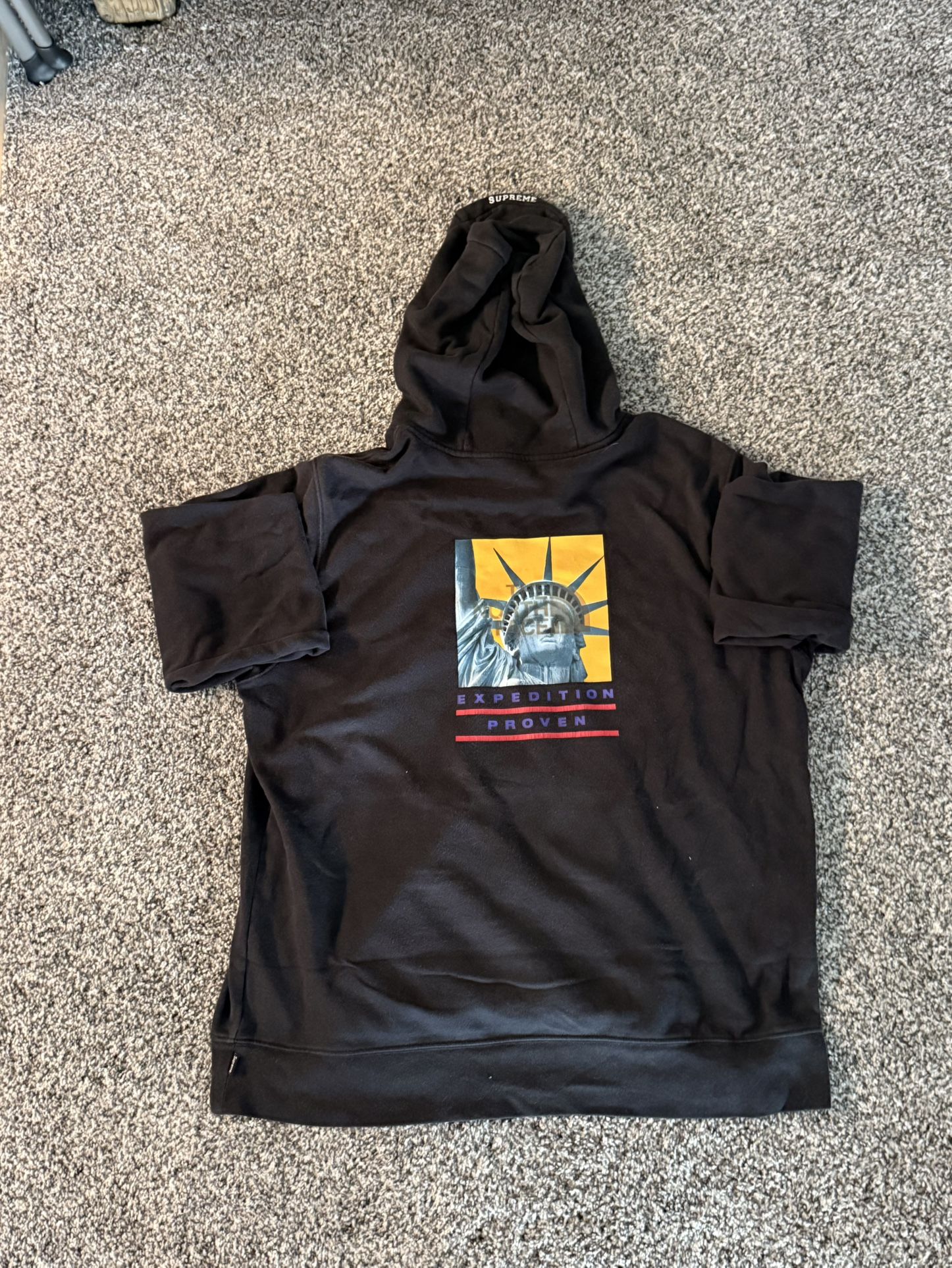 Supreme TNF (Northface) Black Liberty Hoodie