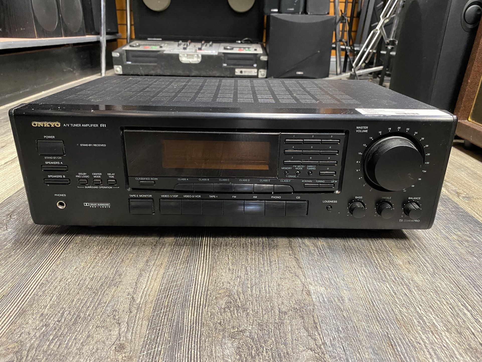 ONKYO TX-SV414 PRO 2 Channel 90 Watt Amplifier Receiver Surround