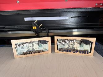 Wooden Money Card