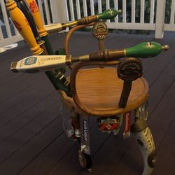 Decorative Vintage Beer Tap Handle Bar Stool