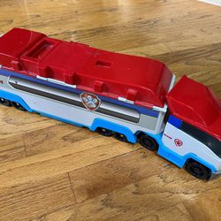 Paw Patrol Semi Truck Hauler Transport Vehicle