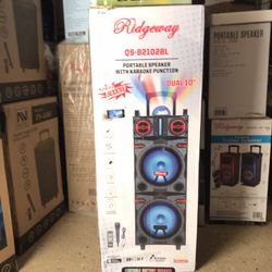 Rechargeable Speaker System - Bluetooth 