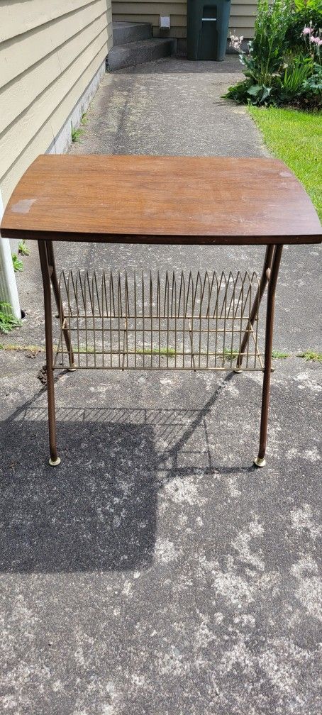 Antique Record Table