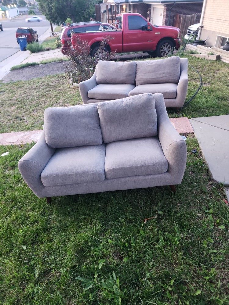 2 Small Couches
